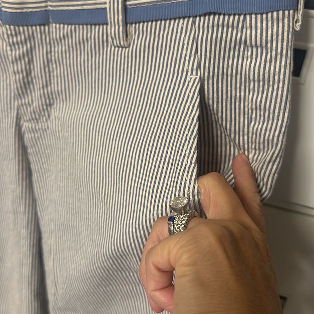 Vince Seersucker Walking Shorts - Picture 4 of 9